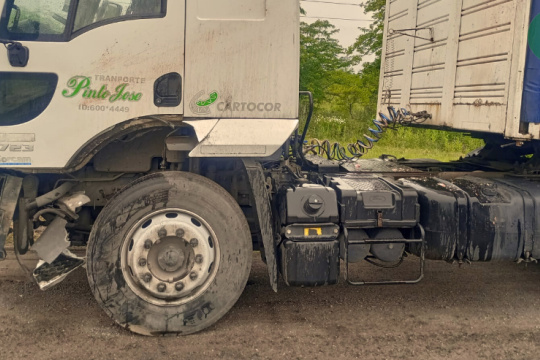 Choque y muerte en la Ruta 3