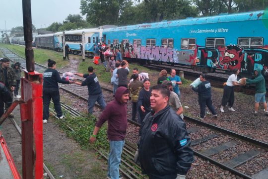 El Tren solidario volvió a pasar por Cañuelas