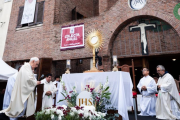 Celebración de Corpus Christi en Cañuelas
