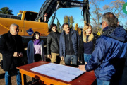 En Cañuelas, Katopodis recorrió las obras de la Ruta 205