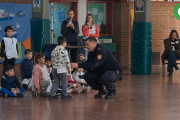 Capacitación y simulacro en escuela primaria