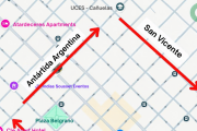 Información importante: Modificación en el recorrido de colectivos por obras