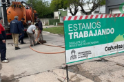 Avanzan los trabajos de limpieza y mantenimiento de desagües en distintos puntos del distrito