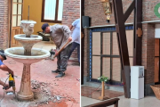 Comenzó la obra del “Cinerario parroquial”