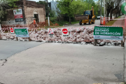 Avanza el plan de bacheo con hormigón en más de 20 puntos de la ciudad