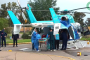 Recibió el alta el paciente de 5 años derivado por vuelo sanitario al HCANK